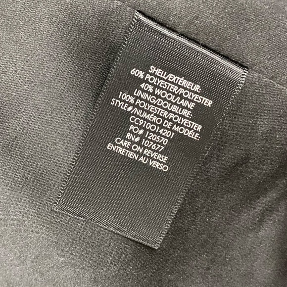 NWT Alice + Olivia Carmen Embellished Tweed Wool Blend Blazer size 6 - Picture 15 of 15